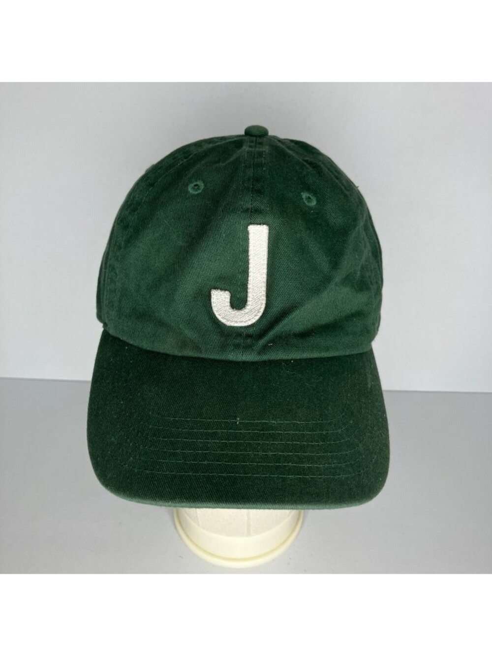 REY TO Z Baseball Cap Hat Men's Adjustable Green Embroidered J Initial